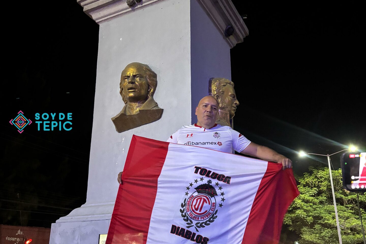 ¿El único aficionado al Toluca en todo Nayarit?
