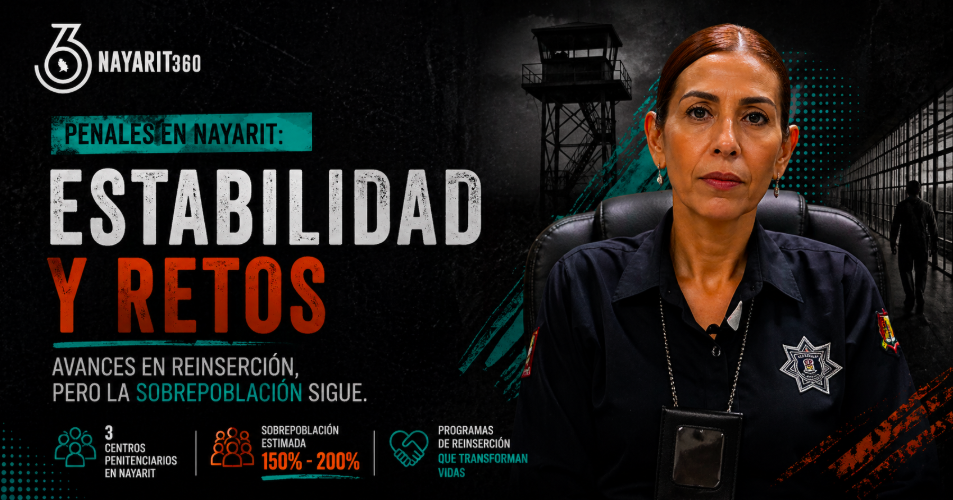 Penales en Nayarit: entre avances históricos y un sistema aún presionado por la sobrepoblación